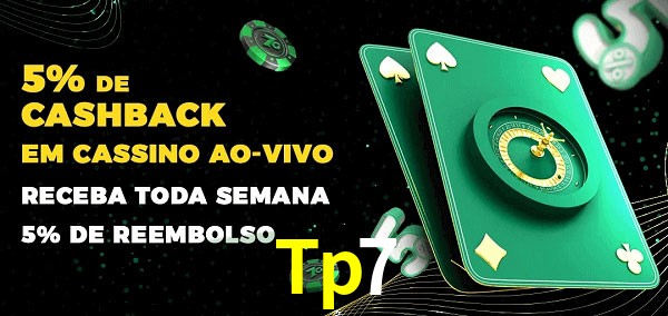 Promoções do cassino ao Vivo Tp7